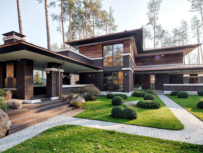 Будинок в стилі Райта