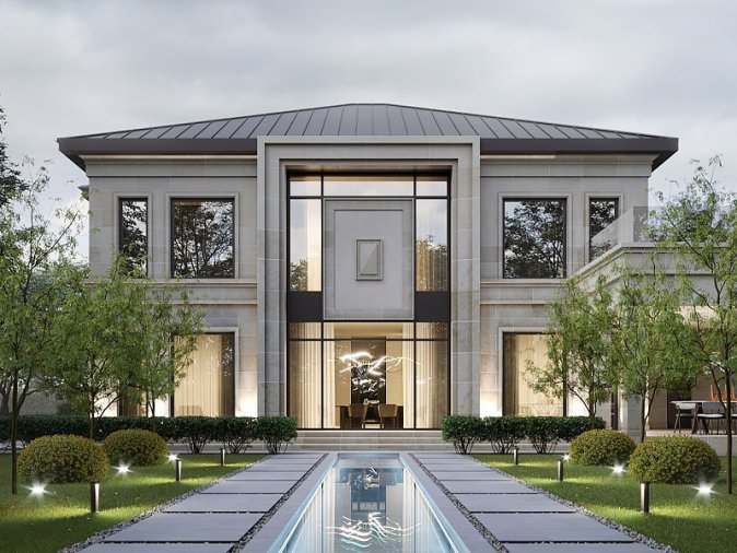 Приватний будинок. Сучасна класика.
